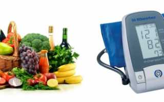 Продукты, понижающие давление