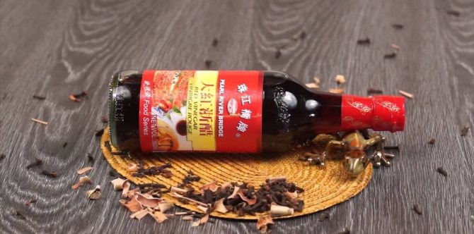 бутылка рисового уксуса